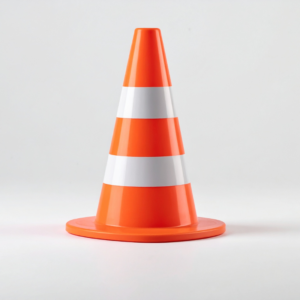 70cm pvx traffic cone