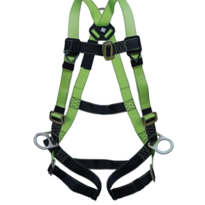 3 ring full body harness with 6 ft lanyard